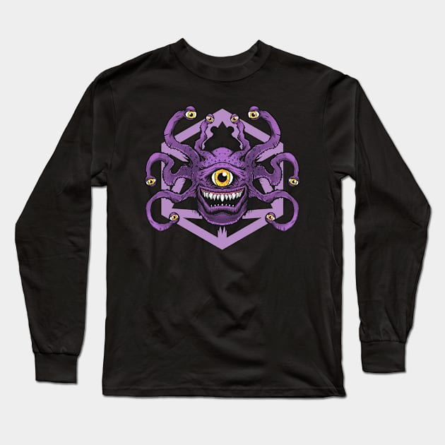 Beholder Long Sleeve T-Shirt by Zorbius15